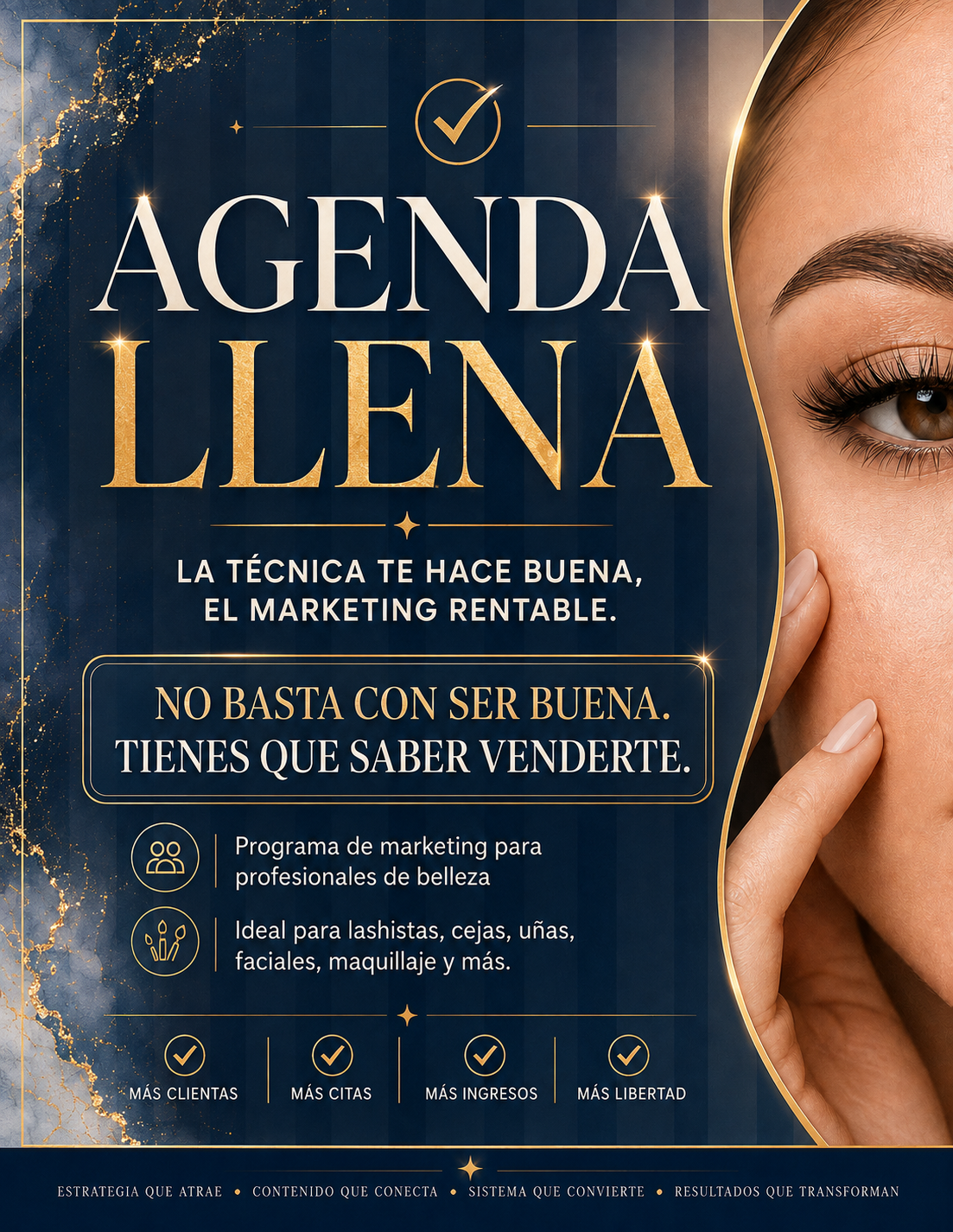 AGENDA LLENA - MÁS CLIENTAS, MÁS CITAS, MÁS INGRESOS.